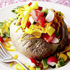 Vegetarian weight watchers spud